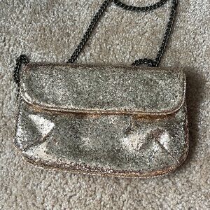 Sparkly Gold Crossbody